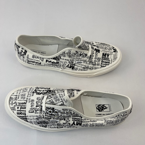 Vans OG Authentic Comme Des Garcons "Graffiti" - Picture 5 of 10